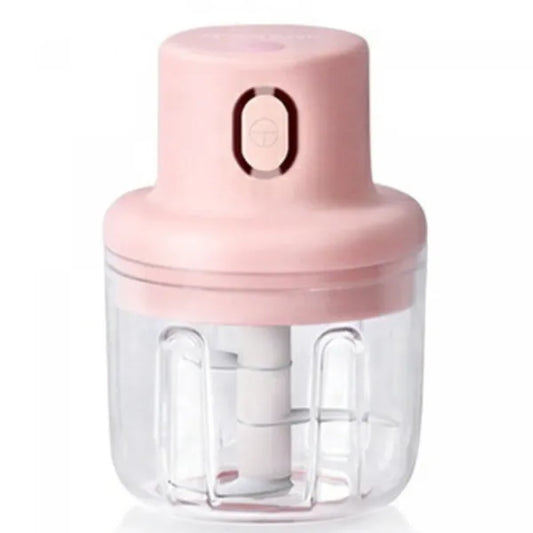 Vezetéknélküli elektromos élelmiszer-aprító, 45 W, 250 ml, rozsdamentes penge
