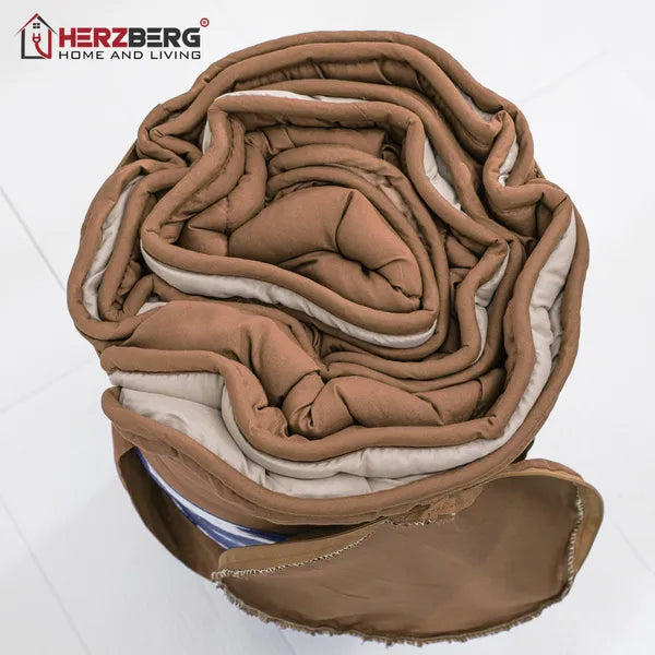 Bicolor mikroszálas paplan 240×200 cm, kék – antiallergén, mosható