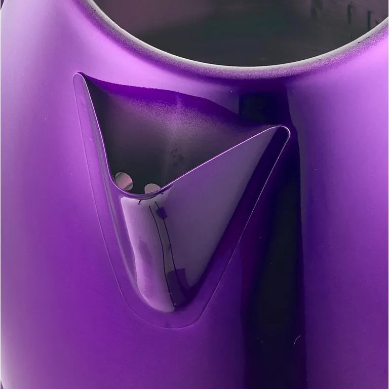 Herzberg 1.8L 1500W rozsdamentes acél elektromos vízforraló &#8211; lila (HG-5011PUR)