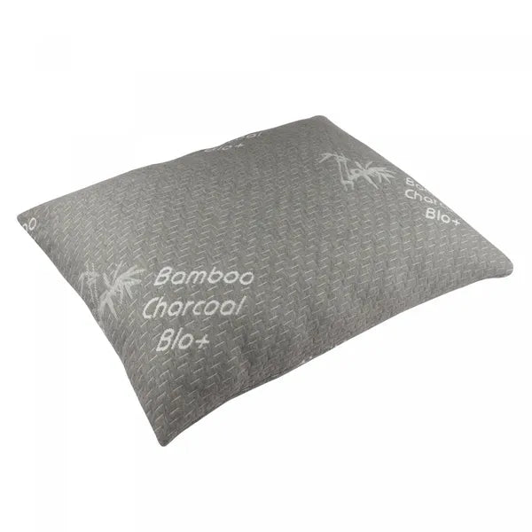 Bambuszszén memóriahabos állítható párna, 60×50 cm – hypoallergén