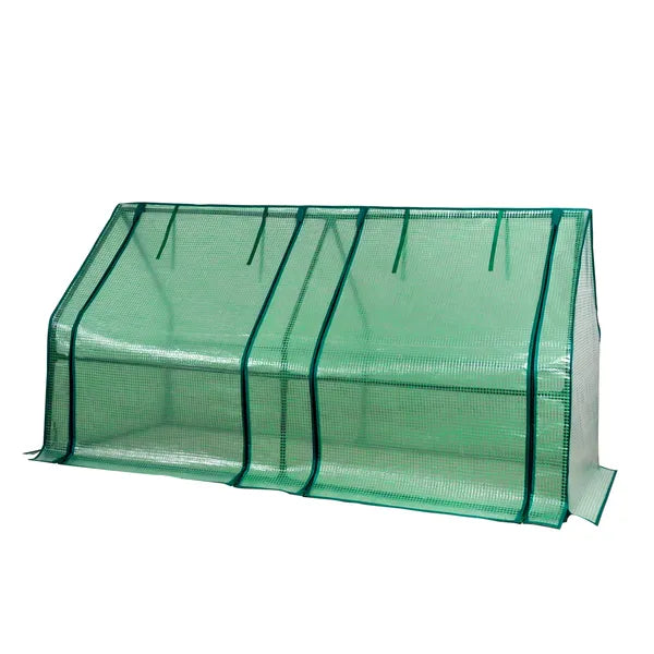 Herzberg HG-8003 alagút fóliasátor, 160×80×80 cm, acél váz, PE fólia