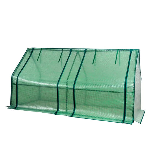 Herzberg HG-8003 alagút fóliasátor, 160×80×80 cm, acél váz, PE fólia