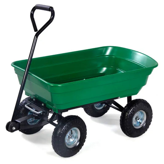 Kerti négykerekű billenő talicska 50 l, 200 kg teherbírással