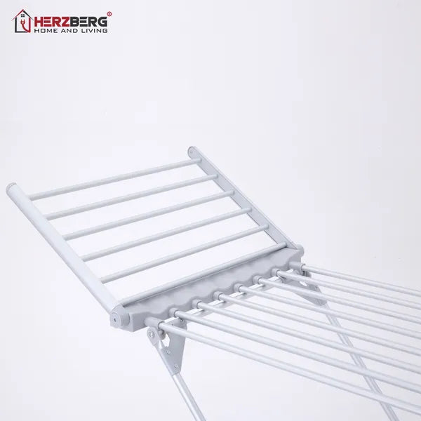 Elektromos ruhaszárító állvány, 230 W, 20 fűtőcső, 15 kg kapacitás