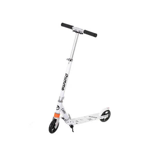 CARI összecsukható városi roller, 145 mm kerekek, fehér alumínium
