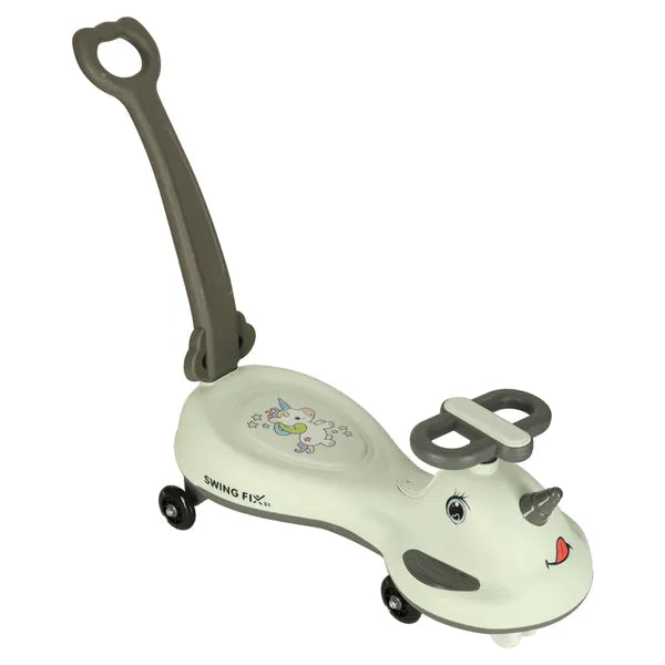 LED világítású gravitációs swing járgány tolókarral, szürke, 65 kg