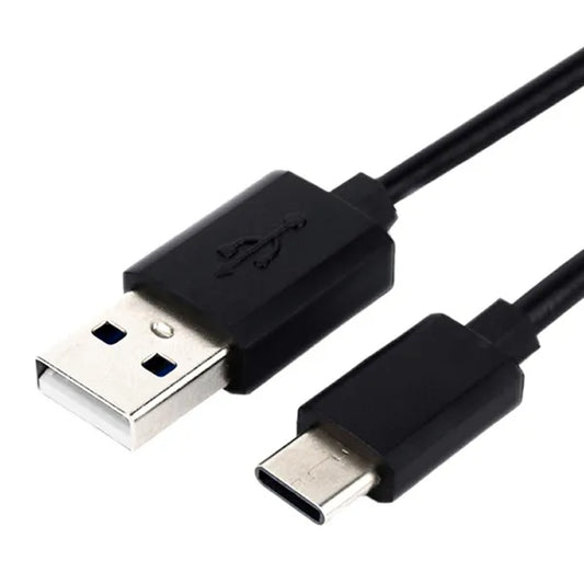USB-C adatkábel 1 m, fekete, USB 2.0 – gyors szinkron és töltés