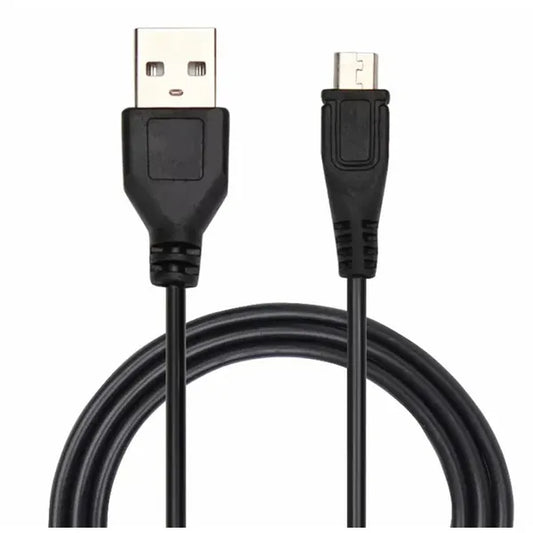 Micro USB 2.0 adat- és töltőkábel, 1 m, fekete
