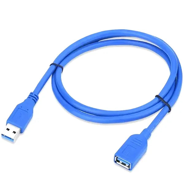 Usb 3.0 hosszabbító kábel, 1,5 m, kék