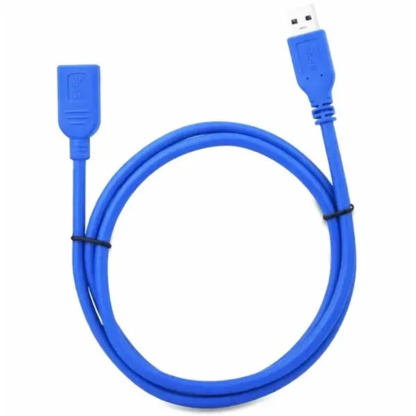 Usb 3.0 hosszabbító kábel, 1,5 m, kék