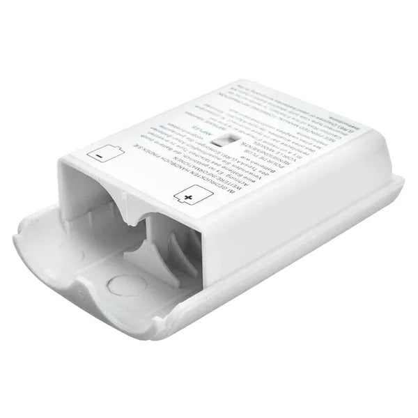 Xbox 360 kontroller elemtartó fedél, fehér cserealkatrész