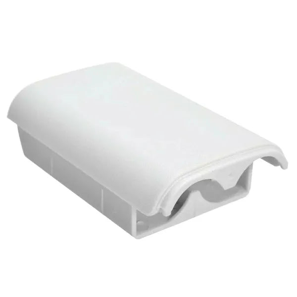 Xbox 360 kontroller elemtartó fedél, fehér cserealkatrész