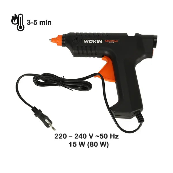Ragasztópisztoly 15 W-os, 11,2 mm patronhoz, 2 ragasztórúddal