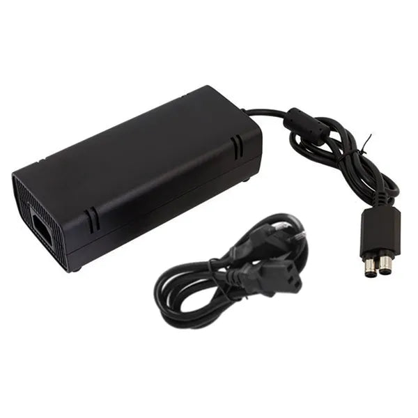 Xbox 360 Slim hálózati tápegység, 135 W, AC 100–240 V, fekete