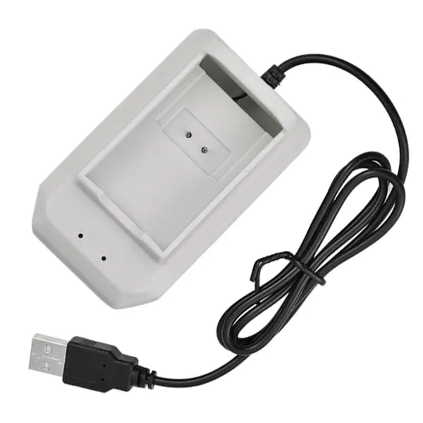 Xbox 360 USB töltőállomás + Play & Charge kábel, 2x 4800 mAh, fehér