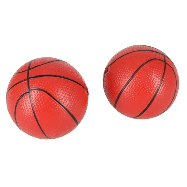 Hordozható gyerek kosárlabda állvány 140 cm, 2 labda + pumpa