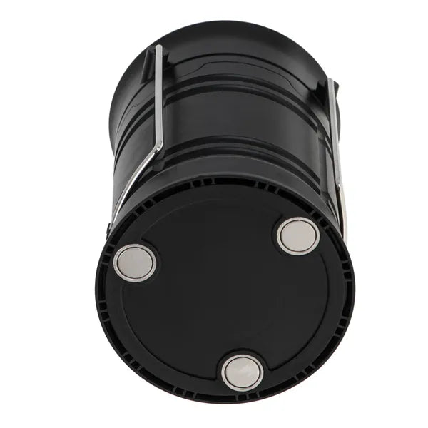 LED kemping lámpa 3-az-1-ben, 600 lumen, AA elemes, vízálló, mágneses