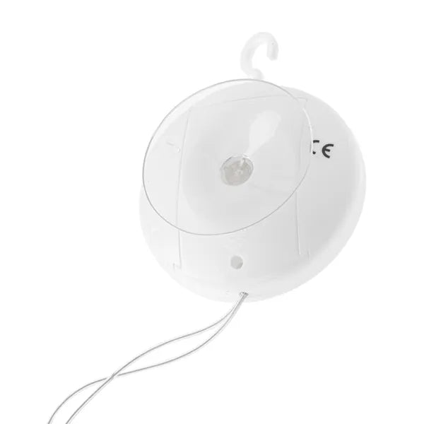 Elemes LED karácsonyi ablakdísz rénszarvas, tapadókorongos, 23 cm