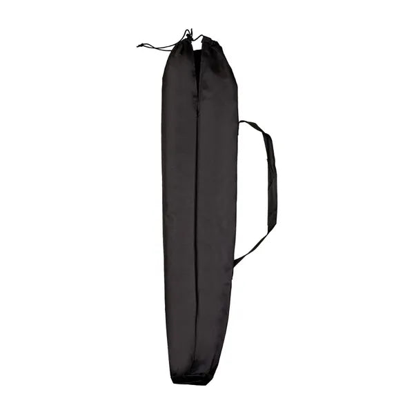 Fekete összecsukható kempingágy kanadai típus 190×70 cm 150 kg