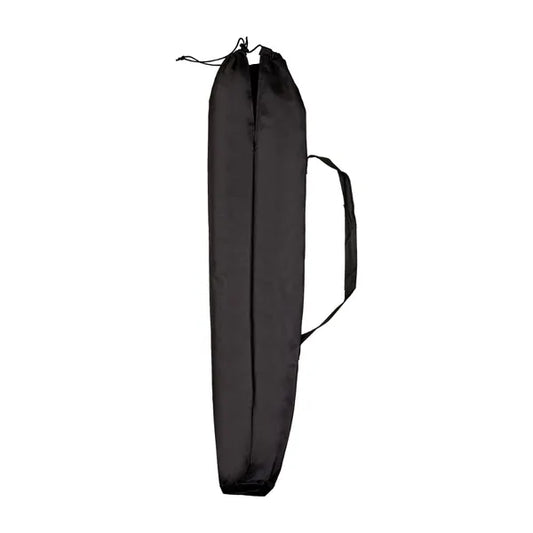 Fekete összecsukható kempingágy kanadai típus 190×70 cm 150 kg