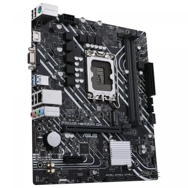 Asus Prime H610M-R D4 SI alaplap, LGA1700, mATX, DDR4, M.2, USB 3.2