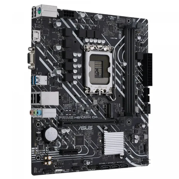 Asus Prime H610M-R D4 SI alaplap, LGA1700, mATX, DDR4, M.2, USB 3.2