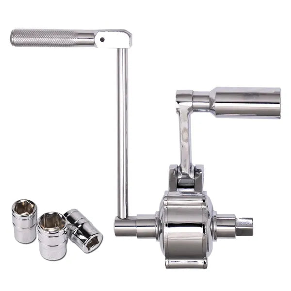 Erőszorzós nyomatékkulcs készlet 1/2″, 320 Nm, 17-21 mm dugókulcsok