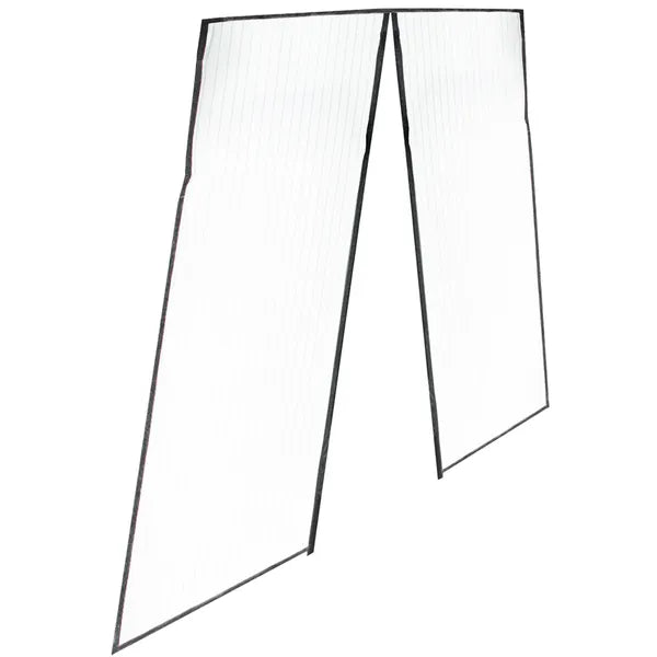 Magnetikus ajtó szúnyogháló, fekete, 110×220 cm, automatikus záródás