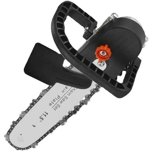 Láncfűrész adapter sarokcsiszolóhoz, 39,5 cm, 3/8'' lánc, ABS/acél