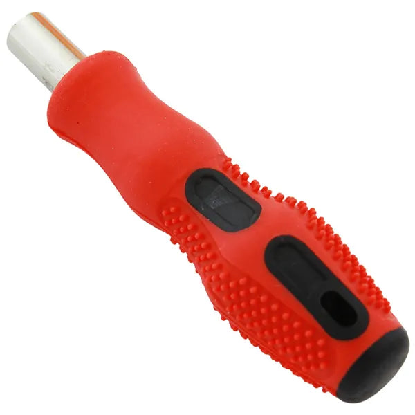 31 részes Torx bitkészlet csavarhúzóval, króm‑vanádium acél, mágneses