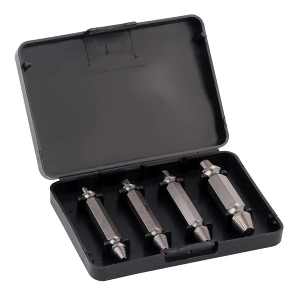 4 db csavarkiszedő készlet, 6–14 mm, szerszámacél