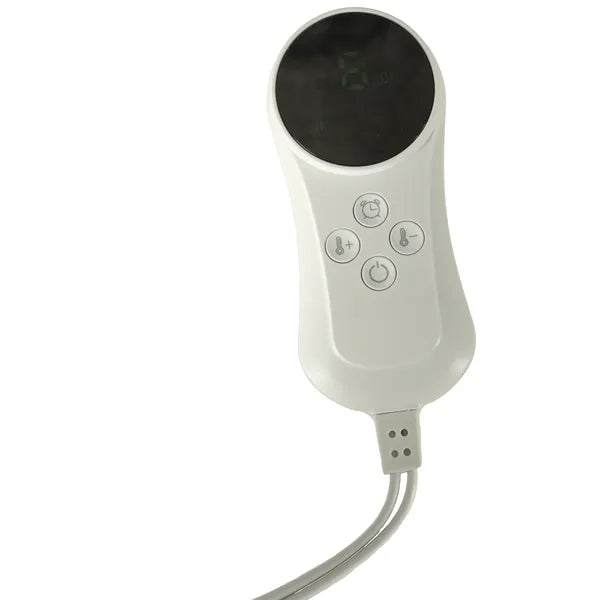 Elektromos lábmelegítő csizma szürke, 9 hőfok, mosható bélés, időzítő