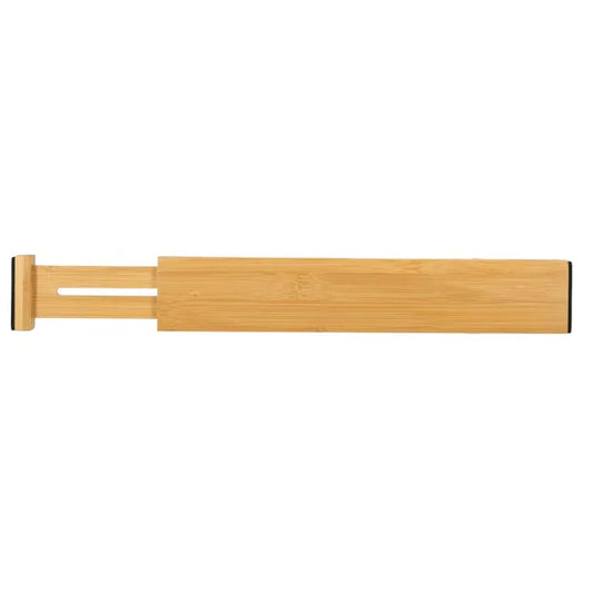Állítható bambusz fiókrendező szeparátor, 34–43,5 cm