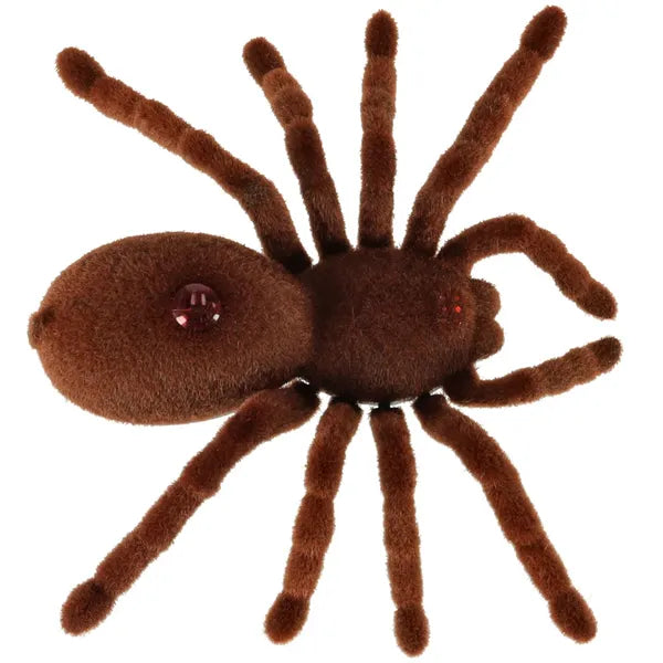 Távirányítós, világító szemű tarantula robotpók gyerekeknek, 17,5×20 cm