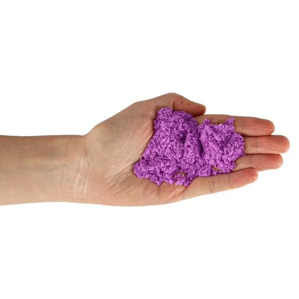 Kinetikus homok 1 kg, lila, visszazárható tasakban