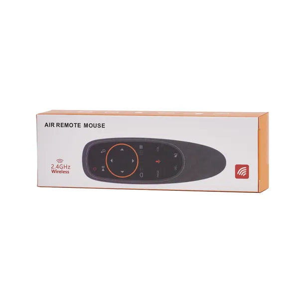 G10 2,4 GHz légiegér távirányító mikrofonnal, USB vevő, PC/Smart TV