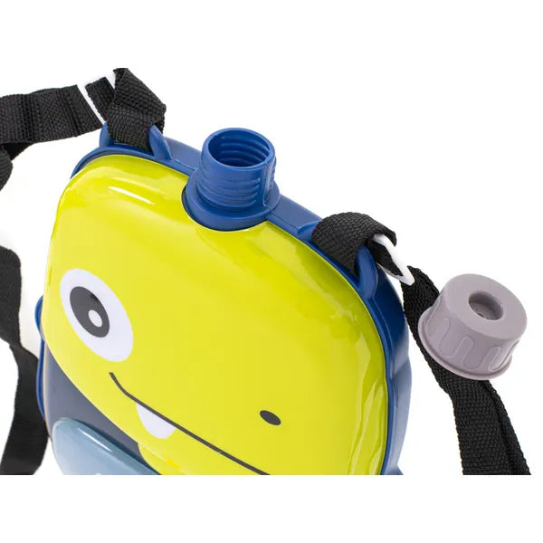 Dínó hátizsákos vízipisztoly, 1000 ml tartállyal
