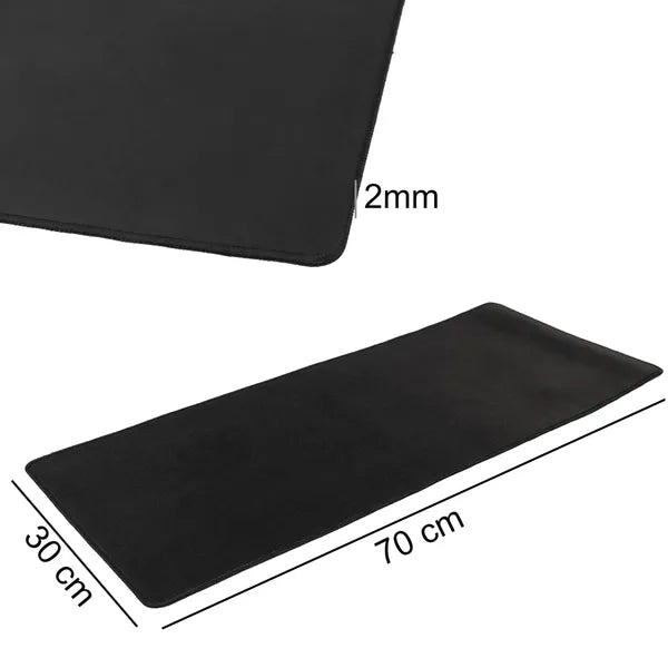 Nagyméretű asztali egérpad 70×30 cm, 0,2 cm, csúszásgátló alj