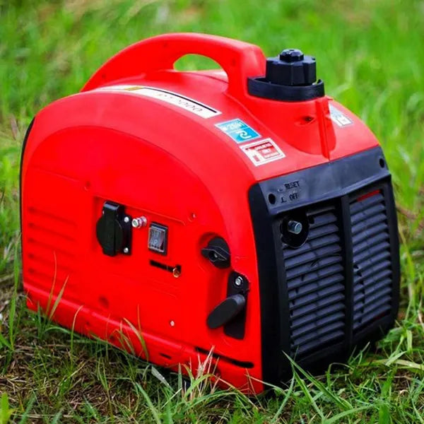 Hordozható benzines inverteres áramfejlesztő, 650 W, 4,1 l tank, 53 dB