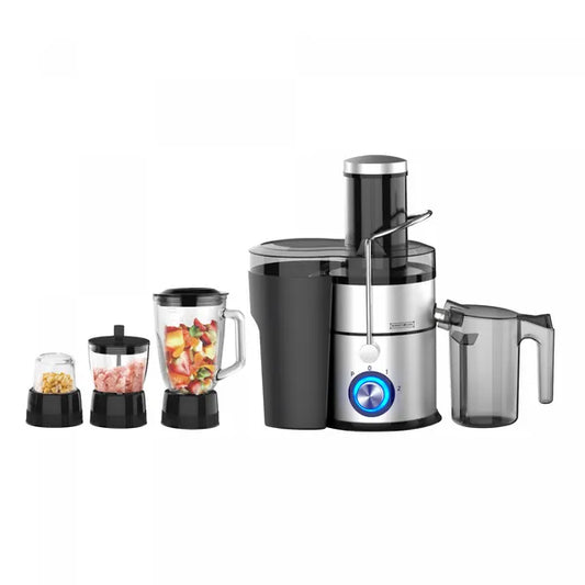 Royalty Line RL-PJ19003 4 az 1-ben 1000 W gyümölcscentrifuga, turmix