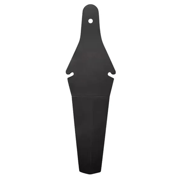 Univerzális nyeregalá szerelhető hátsó kerékpár sárvédő, fekete, 33,5 cm