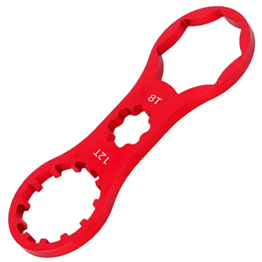 Amortizátor kupakkulcs 8T/12T – SR Suntour/RST, alumínium