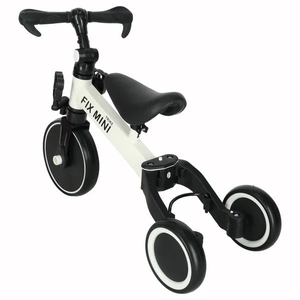 Trike Fix Mini 3 az 1-ben futóbicikli-tricikli pedálokkal, fehér, 18 hó–4 év
