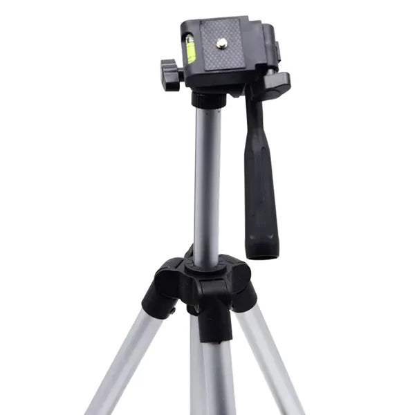 Alumínium fotóállvány 106 cm, 3D fej, 1/4'' menet, 0,5 kg