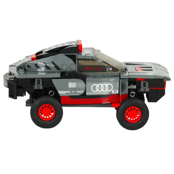 Audi RS Q e-tron építőkészlet 1:30, 376 db építőkocka, 6+ kor