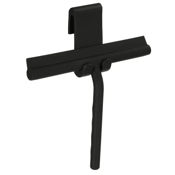 Silikon vízlehúzó zuhanykabinhoz, ablakhoz, fekete akasztóval