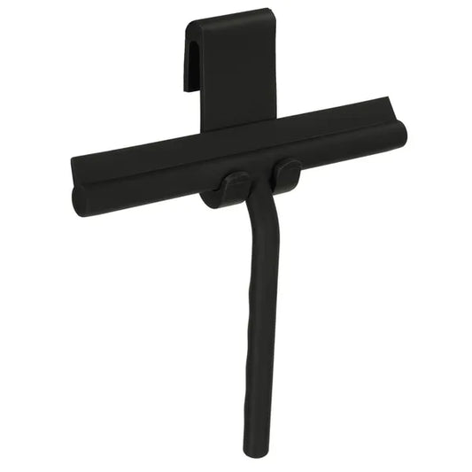 Silikon vízlehúzó zuhanykabinhoz, ablakhoz, fekete akasztóval