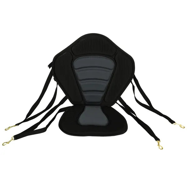 Univerzális kajakülés háttámlával és állítható pántokkal SUP deszkához