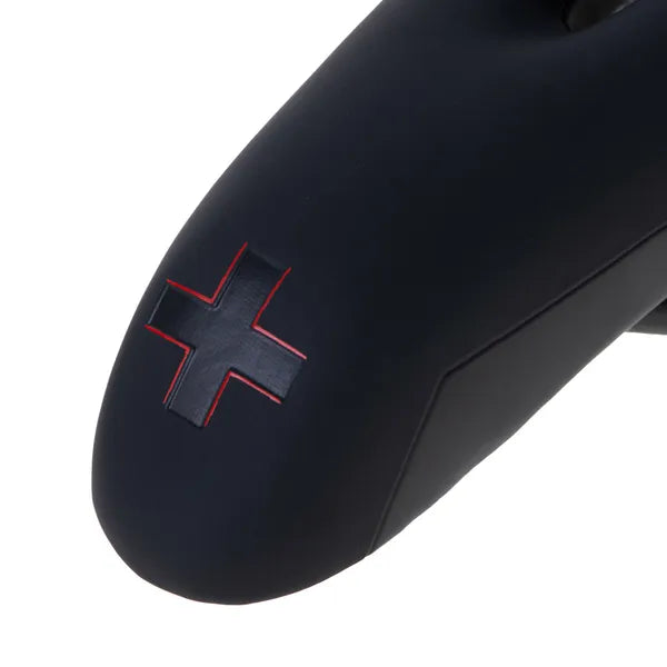 Keskeny sport kerékpár nyereg elasztikus habbal, fekete, 27×15,5 cm