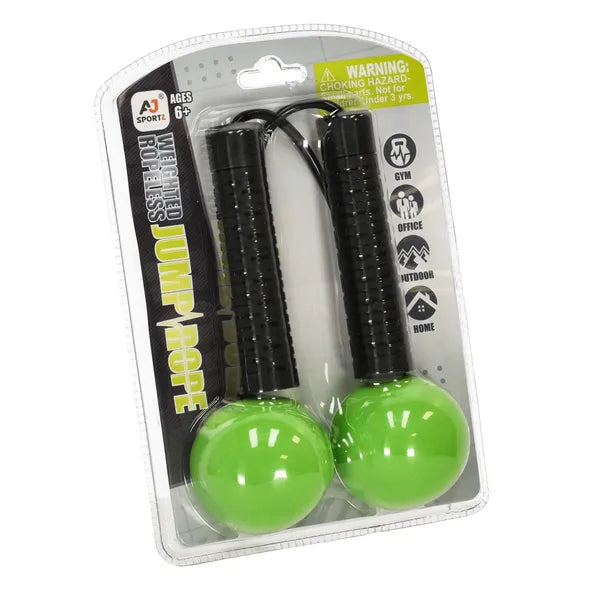 Vezeték nélküli ugrókötél habgolyókkal 38 cm ergonomikus markolattal